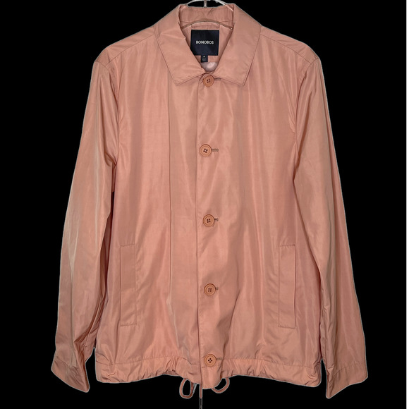 Bonobos Womens Blush Windbreaker Jacket Medium - Picture 8 of 8
